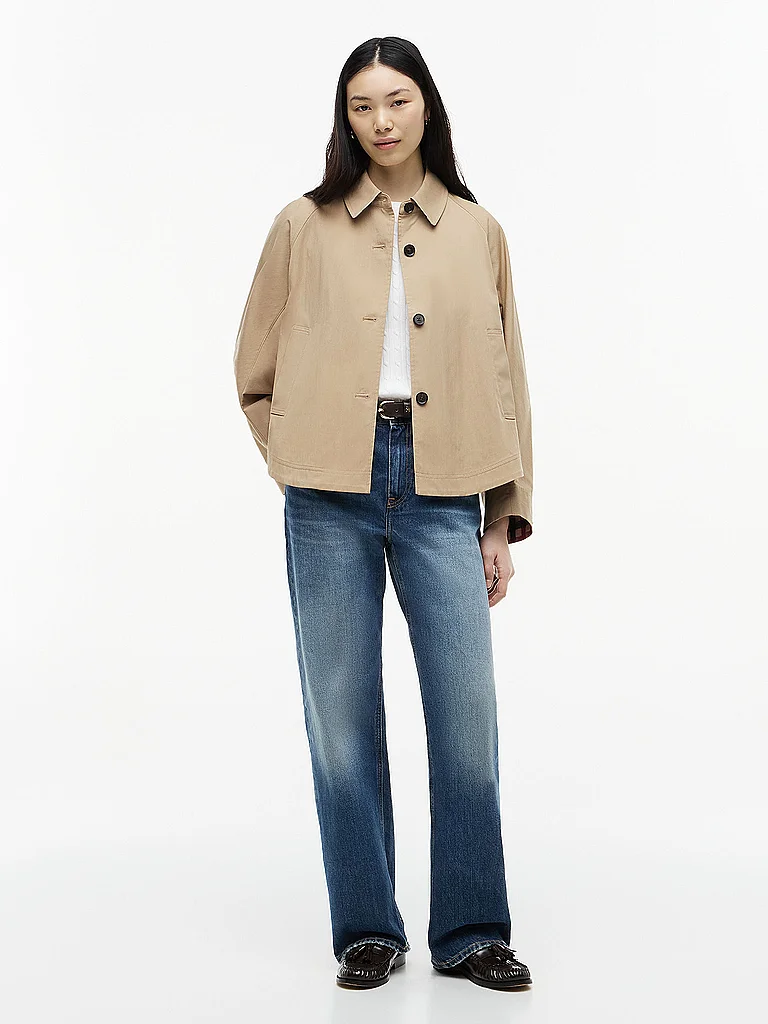 Vêtements Tommy Hilfiger Cotton Short Jacket pour Femme - vue 3
